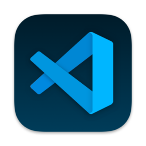Visual Studio Code editor used for web development and coding
